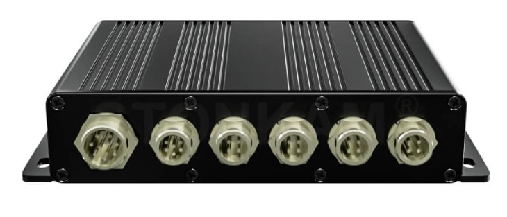 Stonkam HMU436, 6-Channel HD Vehicle Video Multiplexer