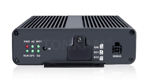 Stonkam DV435, 4CH 1080P In-Vehicle AI MDVR