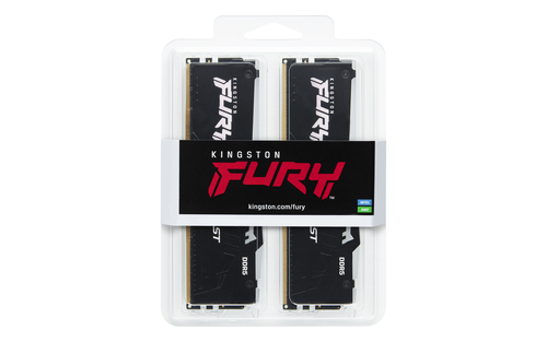 Kingston Fury Beast KF556C36BBEAK2-32, 32GB(2 x 16GB) 5600MHz DDR5 RGB DIMM RAM