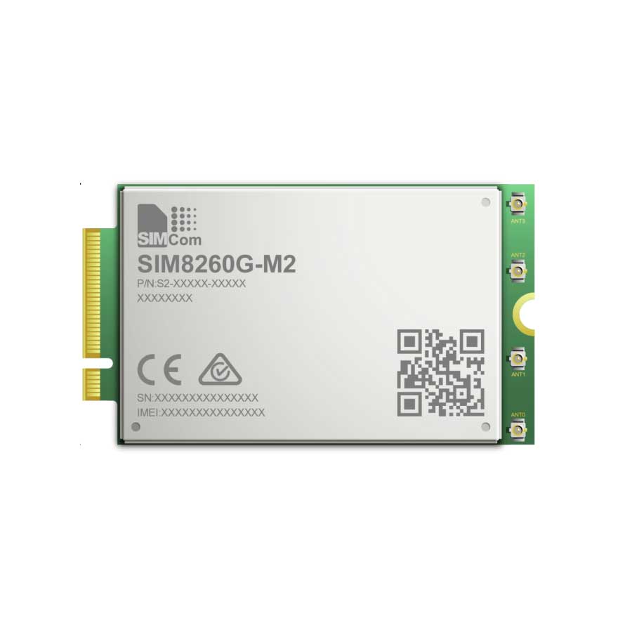 SIMCOM SIM8260G-M2 5G Sub-6G Module up to 3.4Gbps Global Version WWAN Module