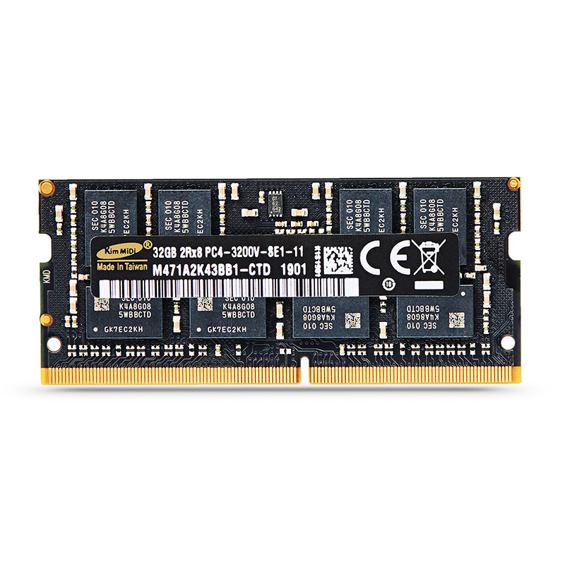 KimMiDi 32GB DDR4 3200MHz Non-ECC SODIMM Memory for Laptop
