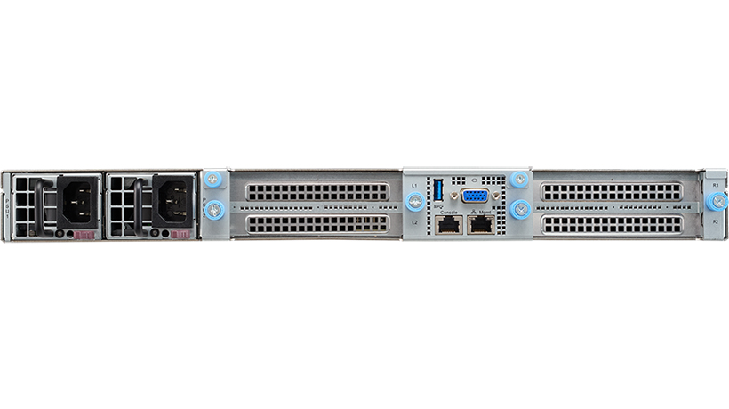 Advantech SKY-8132SAS-A000E 1U 20.4” Edge Rackmount Server