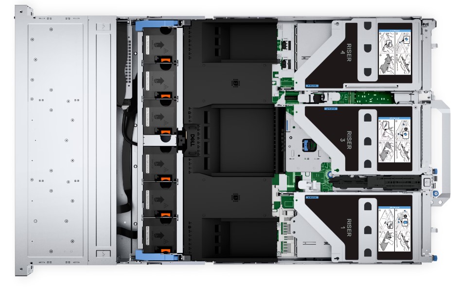 DELL PowerEdge R760, Intel Xeon Gold 6544Y, 2U Rack-Mount Server