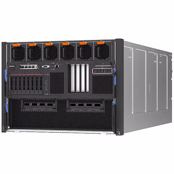 Lenovo ThinkSystem SR680a V4, 2 x Intel Xeon 6 processors, 8U Rack-mount Server