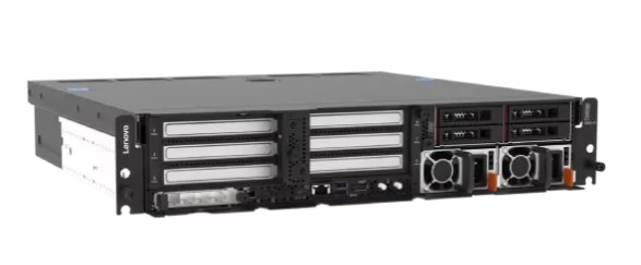 Lenovo ThinkEdge SE455 V3 for AI, AMD EPYC 8124P, 2U Rackmount Server