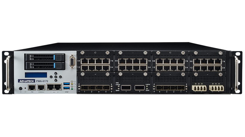 Advantech FWA-6172, 2U Rackmount Server with Dual 4th/5th Gen Intel Xeon CPU