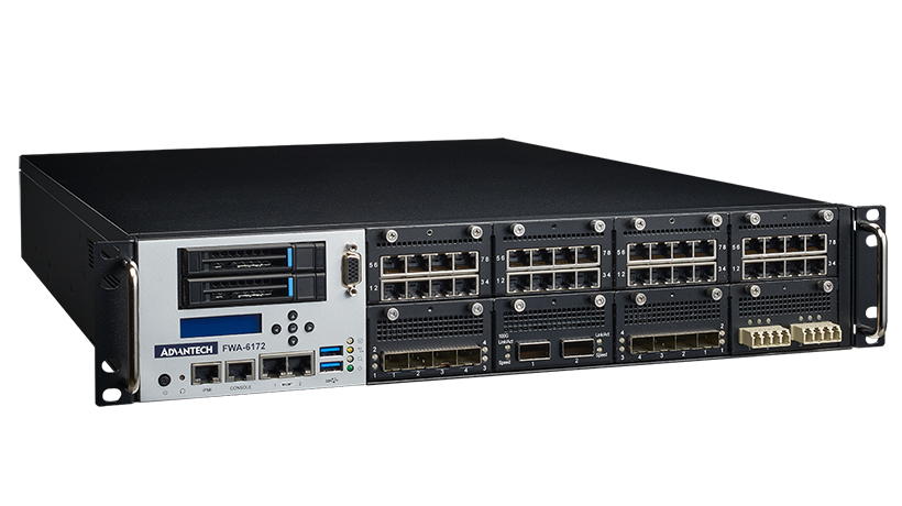 Advantech FWA-6172, 2U Rackmount Server with Dual 4th/5th Gen Intel Xeon CPU