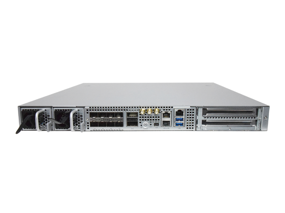 Lanner ECA-5555, Intel Xeon 6 SoC, 1U 19” Rackmount Server