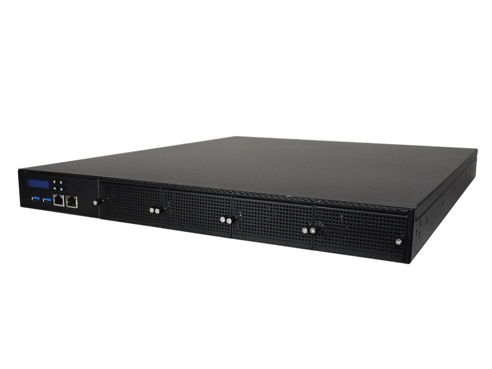 Lanner NCA-5115A, 1U Rackmount Server with AMD Ryzen Embedded 7000/9000 Series