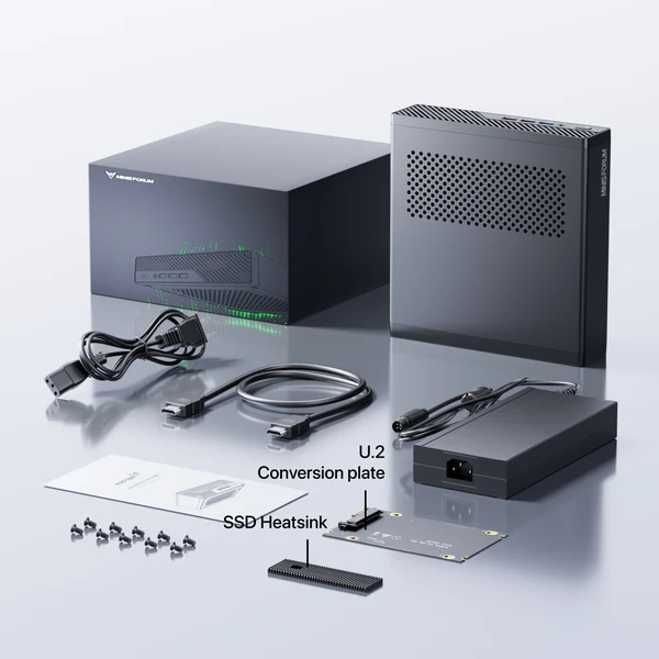 Minisforum MS-01, Intel core i9-13900H, Barebone Mini PC