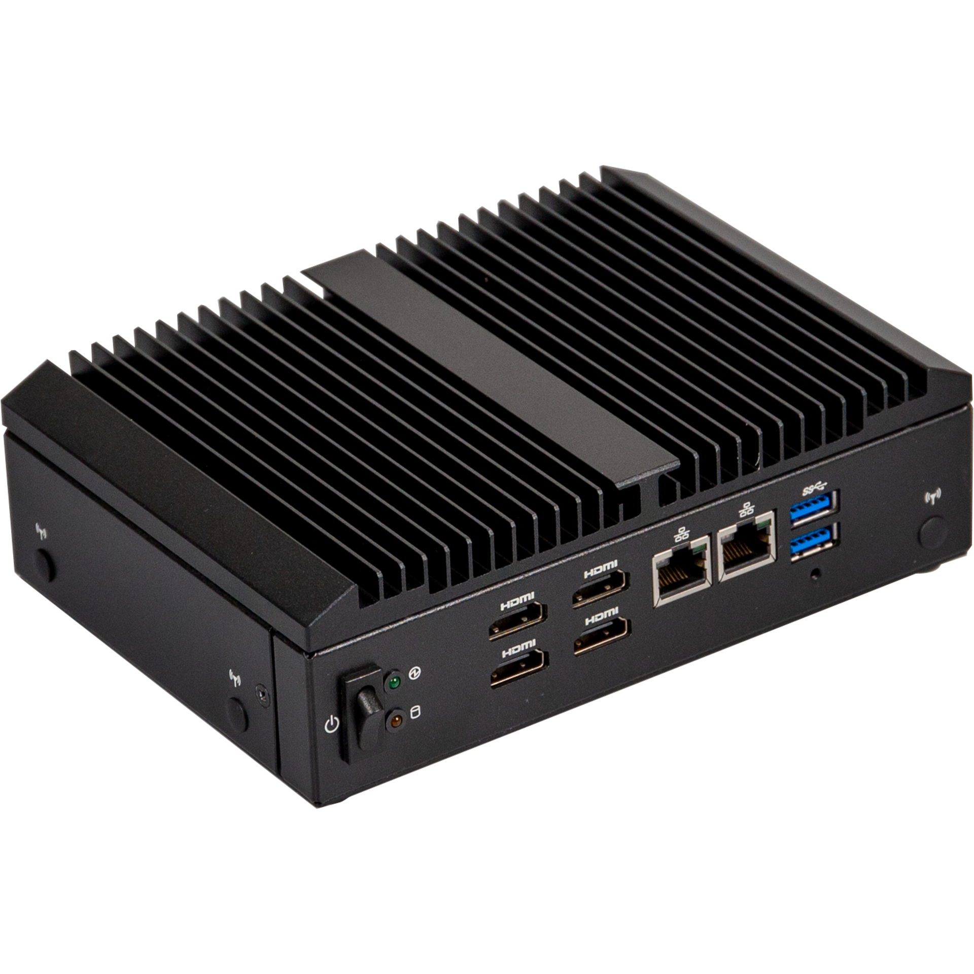 GigaIPC QBiX-Pro-AMDA1605H-A1, AMD Ryzen V1605B, Industrial PC