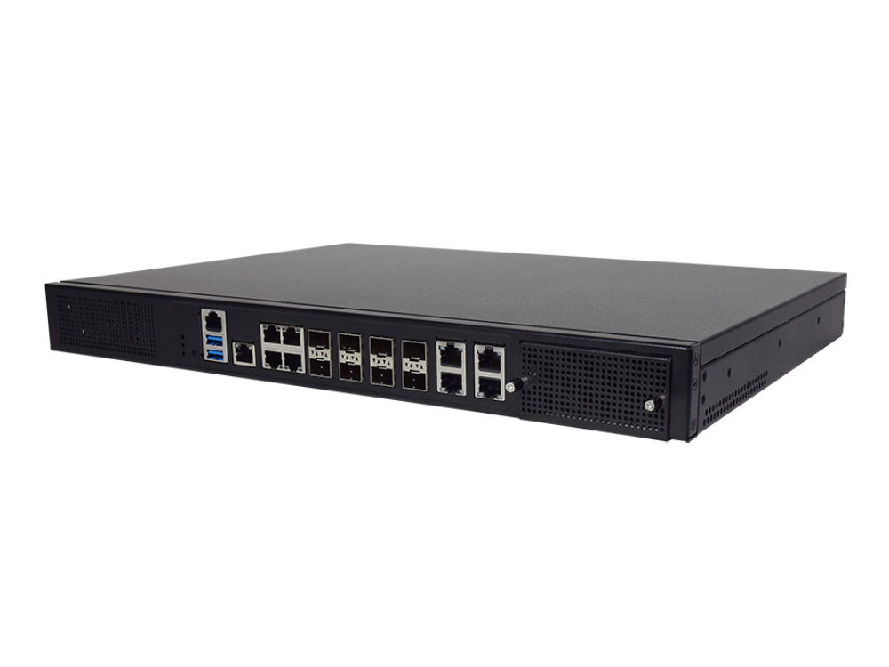 Lanner NCA-2530A, Intel Grand Ridge 24C P6962-3, 1U 19” Rackmount Server