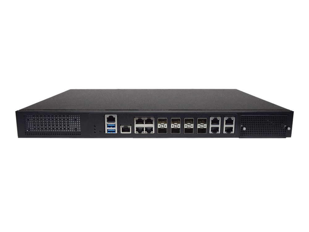 Lanner NCA-2530A, Intel Grand Ridge 24C P6962-3, 1U 19” Rackmount Server
