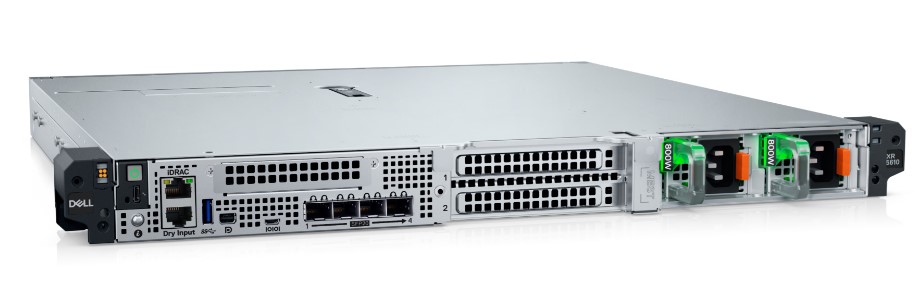 Dell PowerEdge XR5610, Intel Xeon Gold 6430, 1U Rackmount Server