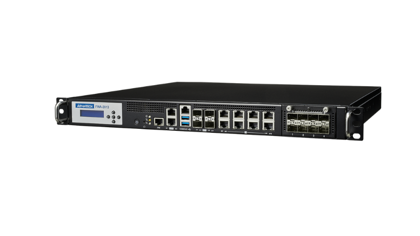 Advantech FWA-2013-24A1R, Intel Atom Processor P5362, 1U Rackmount Server