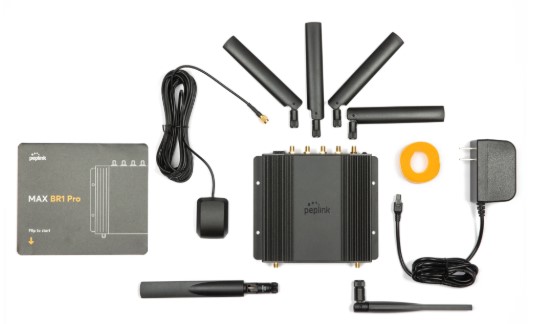 Peplink MAX BR1 Pro, Wi-Fi 6 2.5Gbps WAN Port, 5G Router/Gateway - Global