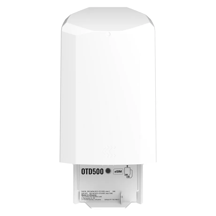 Teltonika OTD500, 5G Outdoor Router,  WWAN 2-port switchTeltonika OTD500, 5G Outdoor Router,  WWAN 2-port switch