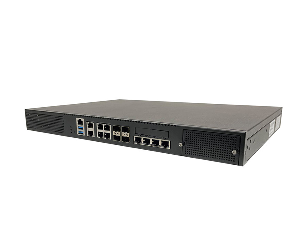 Lanner NCA-4035A, Intel Ice Lake-D HCC D2798NT, 1U Rackmount Network Appliance