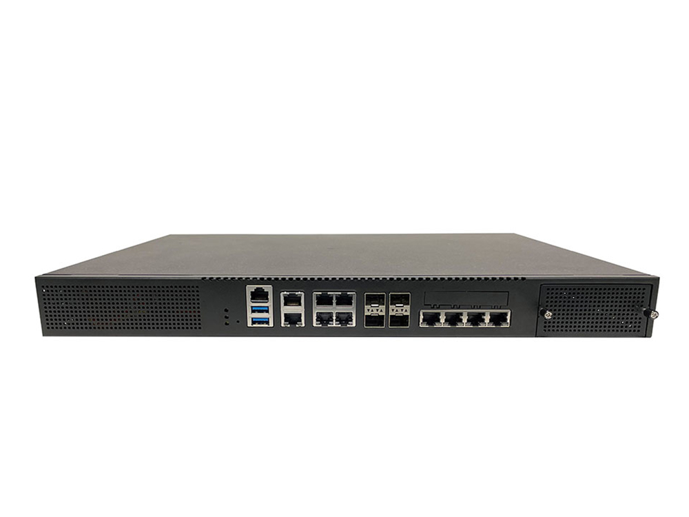 Lanner NCA-4035A, Intel Ice Lake-D HCC D2798NT, 1U Rackmount Network Appliance