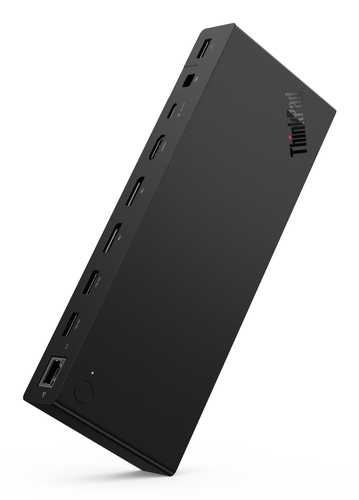 Lenovo ThinkPad USB4 Smart Dock 5500 With 135W Adapter, Wired, Black