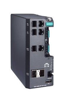 MOXA EDS-4008-4P-2GT-2GS-LVB Managed 8 Port Ethernet Switch
