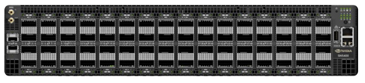 NVIDIA Networking 2U SN5400 Spectrum 4 Based 400GbE Switch (P2C Variant)
