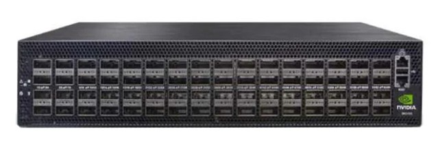 NVIDIA Networking 2U SN5400 Spectrum 4 Based 400GbE Switch (P2C Variant)