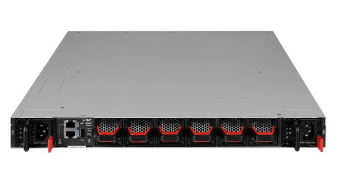 H3C S9855-24B8D L3 Ethernet Switch, 24 200G QSFP56 Ports & 8 400G QSFP-DD Ports