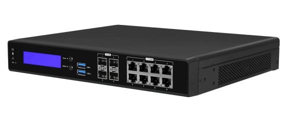IEI Puzzle-3034  Intel ATOM C3758R, 8GB RAM, 8 x 2.5 GbE Network Gateway