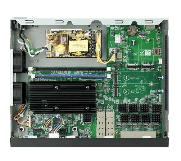 IEI Puzzle-3034  Intel ATOM C3758R, 8GB RAM, 8 x 2.5 GbE Network Gateway