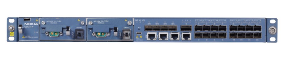 Nokia Lightspan DF-16GM 16-port GPON Mini 1RU Optical Line Terminal (OLT)