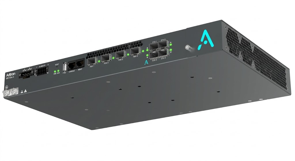 Adtran SDX 6324, 4-port 10G Combo PON Optical Line Terminal (OLT)