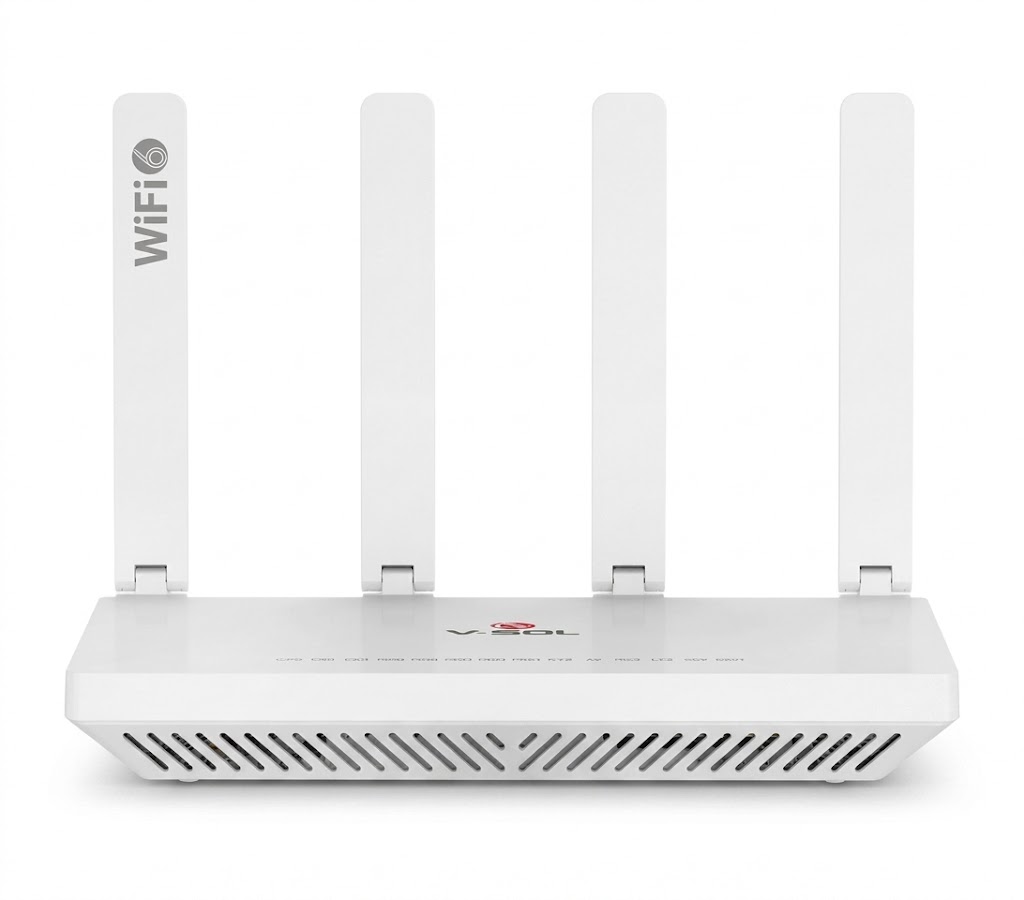 V.SOL HG325AX15T XPON Dual Mode, Triple-play WiFi 6 ONT with VoIP