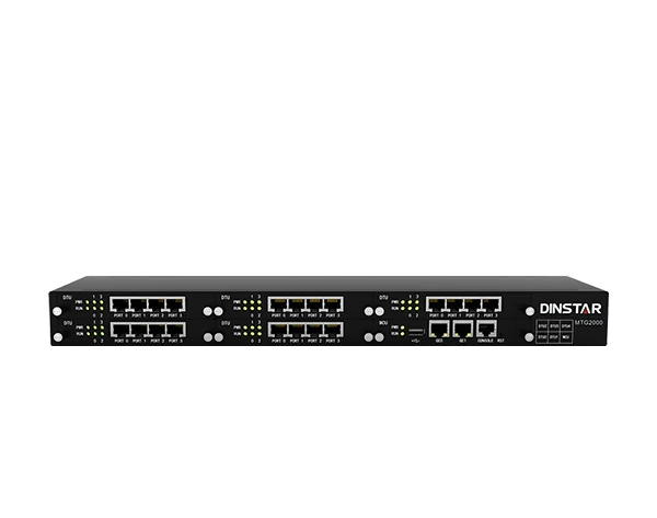 Dinstar MTG2000-4E1 VoIP 1U Trunk Gateway, 4 E1 Ports SIP & SS7 Interconnection