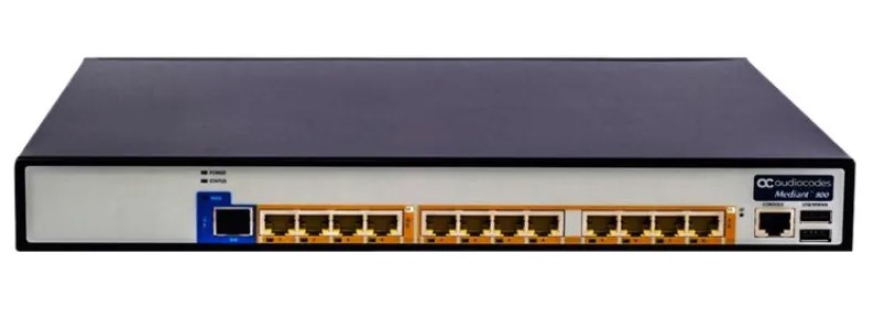 AudioCodes Mediant 800C E-SBC, 1GbE 1U VoIP Gateway