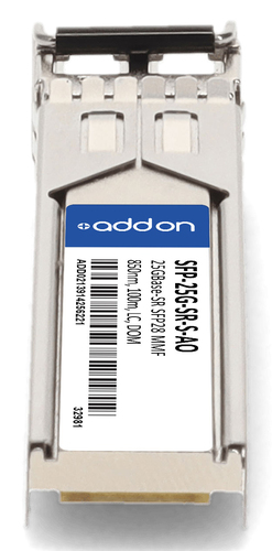 AddOn Networks SFP-25G-SR-S-AO, Fiber optic, SFP28 100 m Transceiver Module