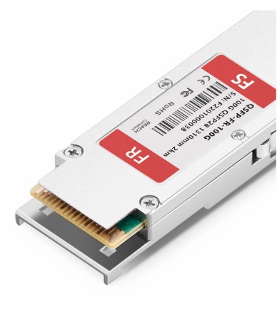 FS QSFP-100G-FR-S QSFP28 1310nm 2km Duplex LC/UPC SMF Transceiver Module