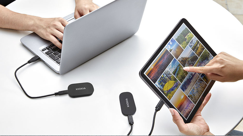 Kioxia Exceria Plus G2, 1 TB, USB-C, 3.2 Gen 2 1050 MB/s External SSD