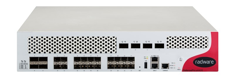 Radware DefensePro 504420, 50 Gbps RJ-45 2U DDoS Protection Appliance