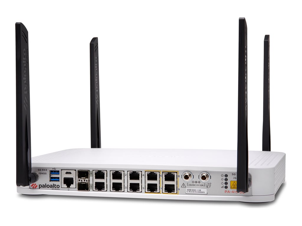 PALO ALTO PAN-PA-415-5G, 1.3 Gbps Throughput Firewall Security appliance