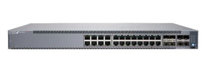 Juniper EX4100-24T, 24-Port 1GbE, 4x 10GbE, 4x 25GbE, Managed Switch