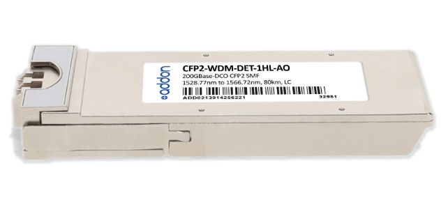 Addon CFP2-WDM-DET-1HL-AO, 100/200GBase-DCO, 80Km CFP2 Transceive