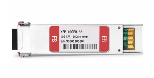 FS XFP-10GER-55 1550nm 40km Duplex LC SMF Transceiver Module - Cisco Compatible