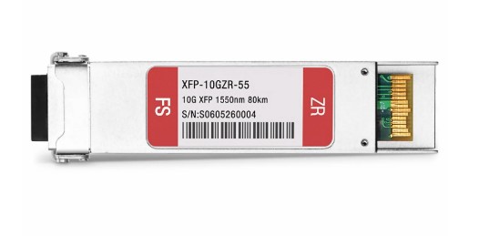 FS XFP-10GZR-OC192LR XFP 1550nm 80km Duplex LC SMF Transceiver Module