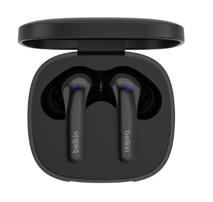 Belkin SoundForm Motion, True Wireless Stereo (TWS) Bluetooth 5.3 Black Earbuds