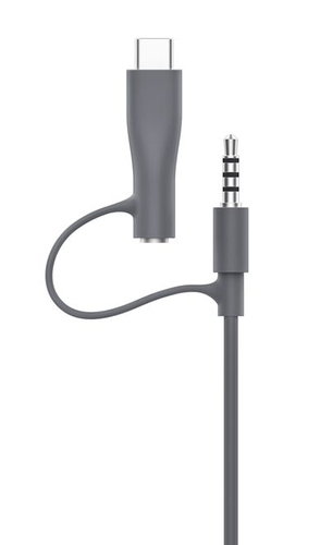 Belkin SoundForm Mini, Calls/Music 24 pin USB-C Wired Headphones, Blue