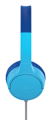 Belkin SoundForm Mini, Calls/Music 24 pin USB-C Wired Headphones, Blue