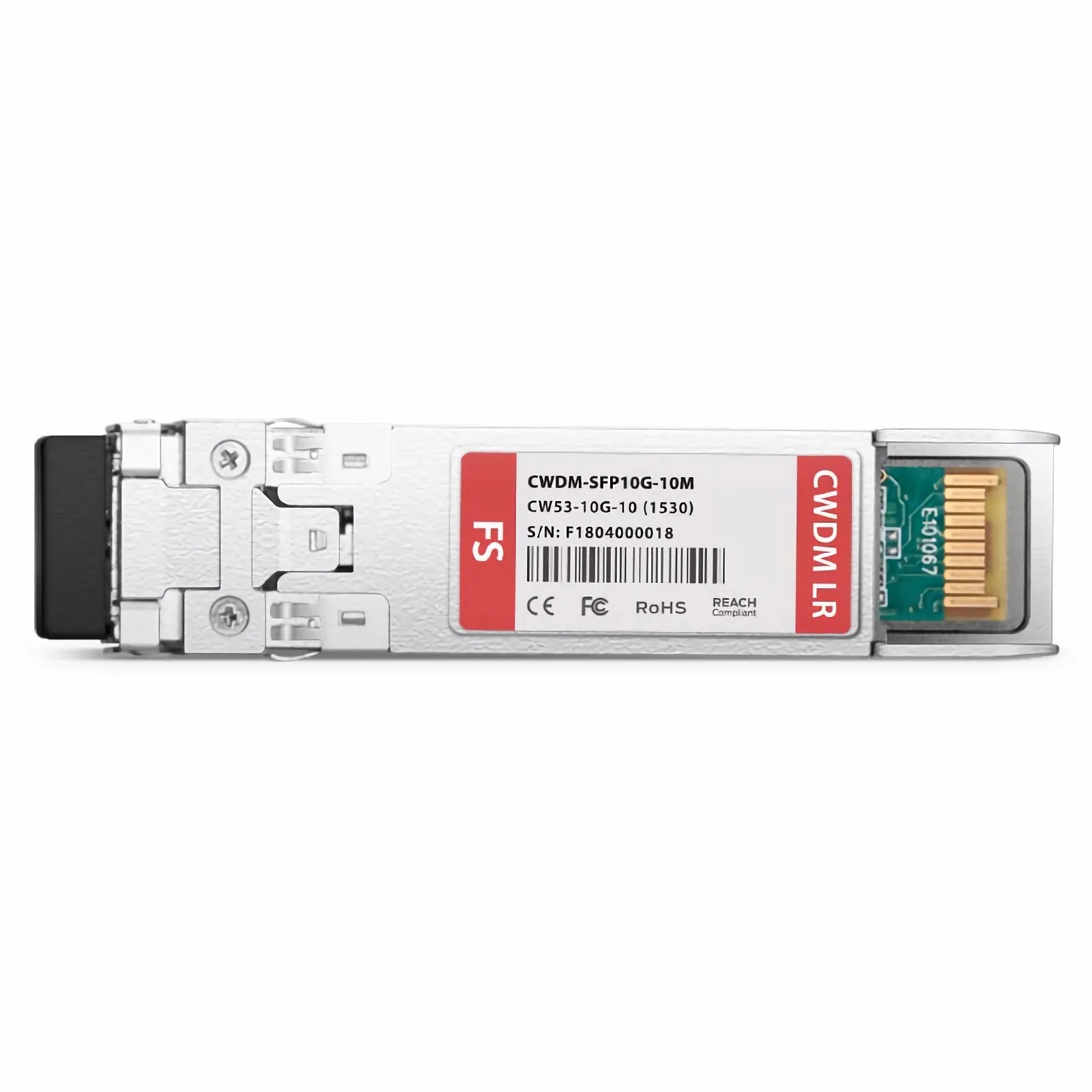FS CWDM-SFP10G-1530-10 10G 1530nm 10km SMF SFP+ Transceiver Module