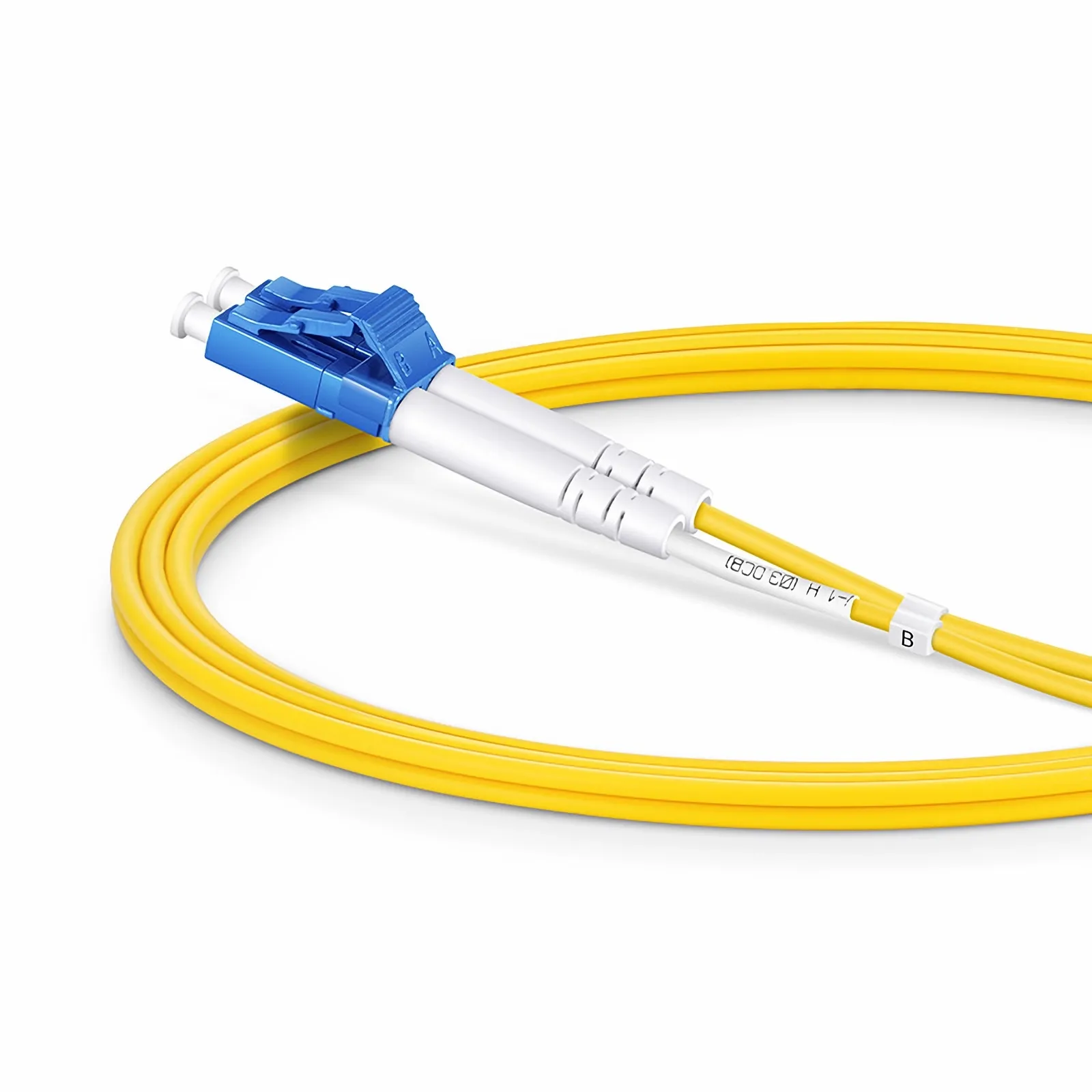 FS SMLCSCDX 1m LC to SC UPC Duplex Single Mode (OS2) Fiber Patch Cable