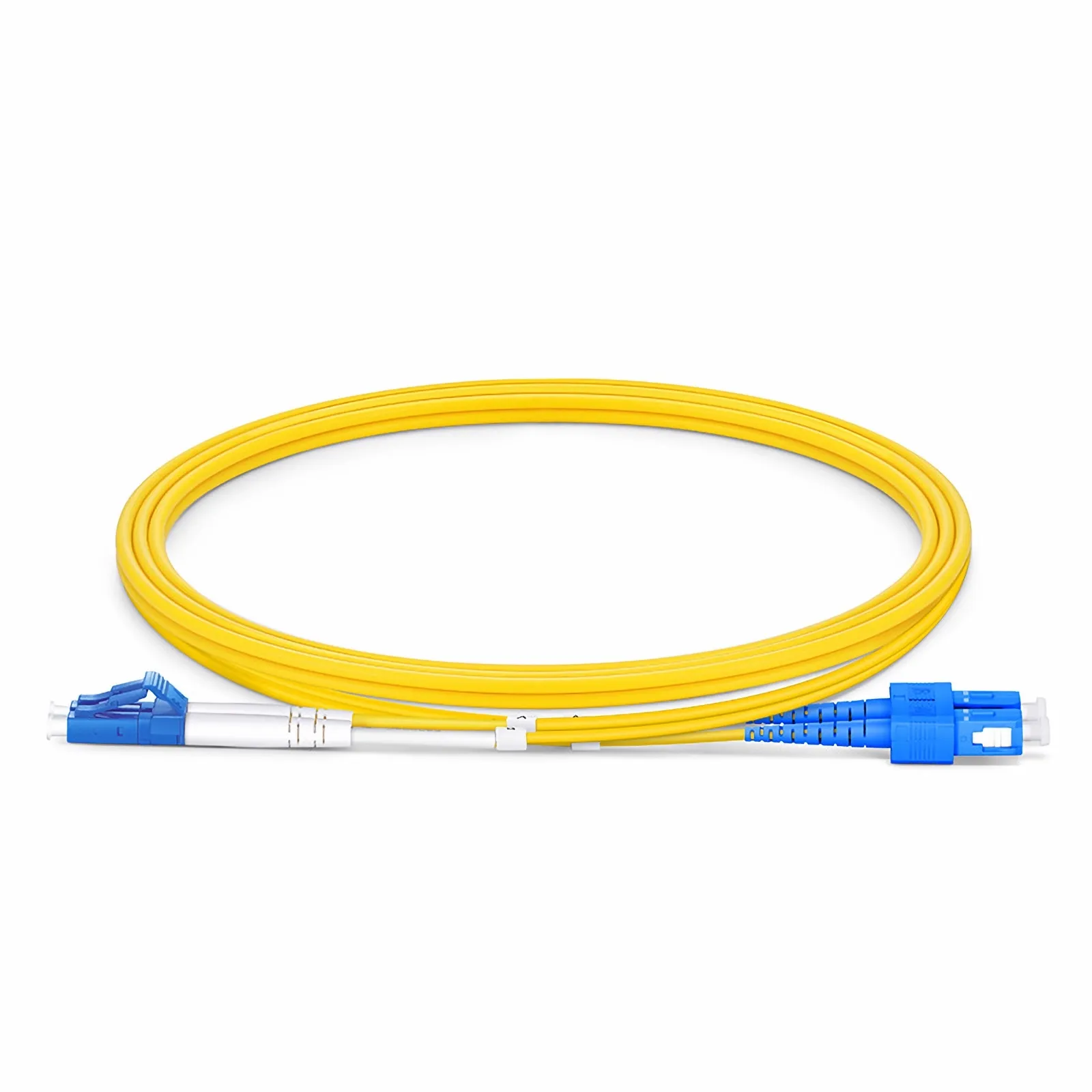 FS SMLCSCDX 1m LC to SC UPC Duplex Single Mode (OS2) Fiber Patch Cable